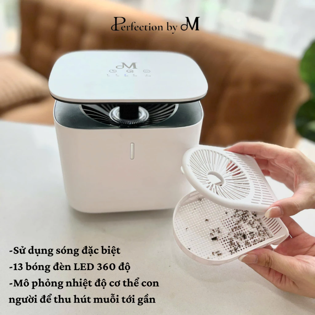 Máy bắt muỗi Hàn Quốc thông minh Perfection M-Trap - Ảnh 3
