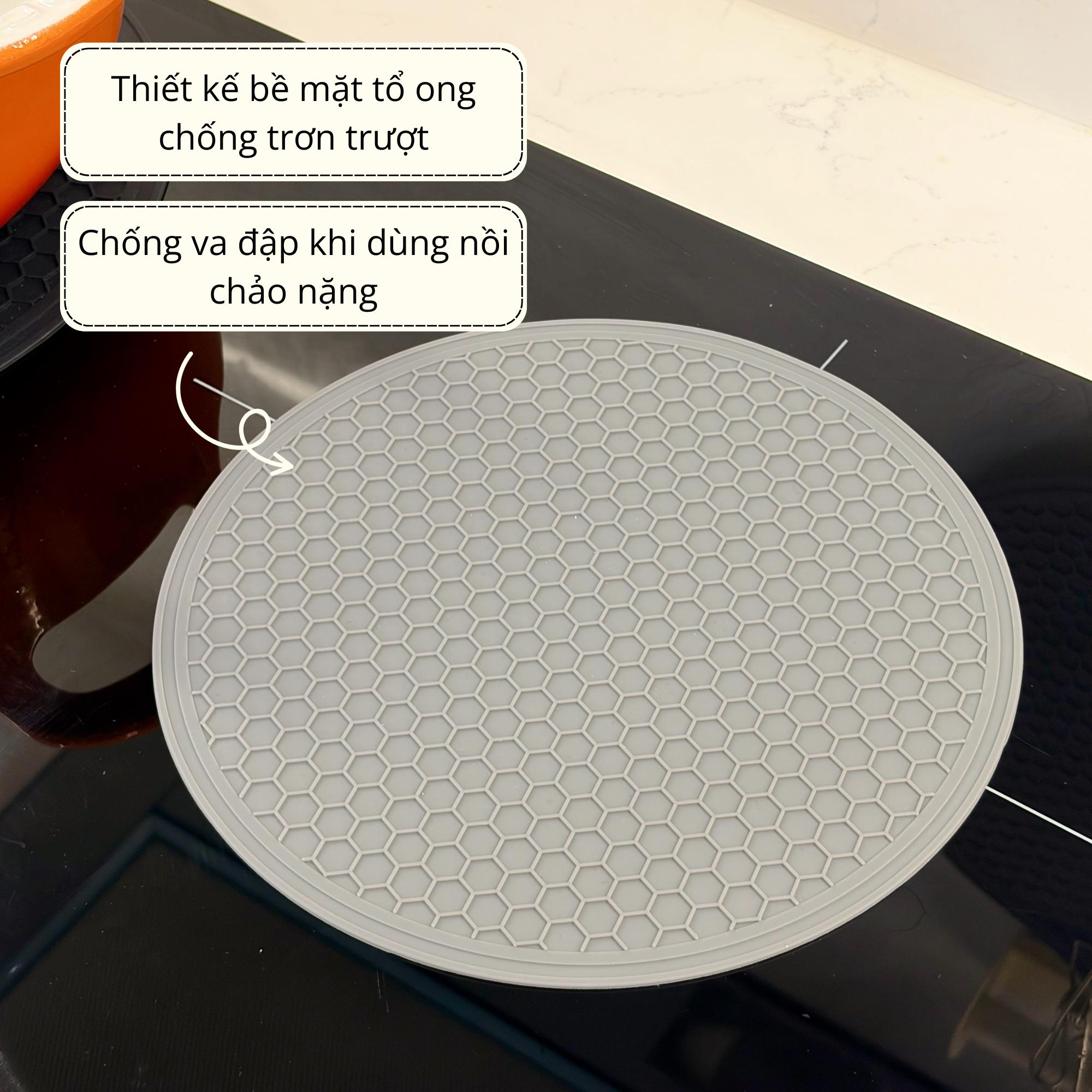 Miếng lót bảo vệ bếp từ silicon cao cấp Perfection by M V3 - Ảnh 4