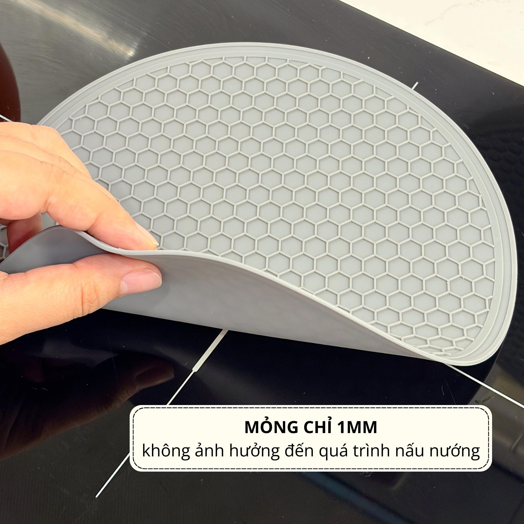 Miếng lót bảo vệ bếp từ silicon cao cấp Perfection by M V3 - Ảnh 3