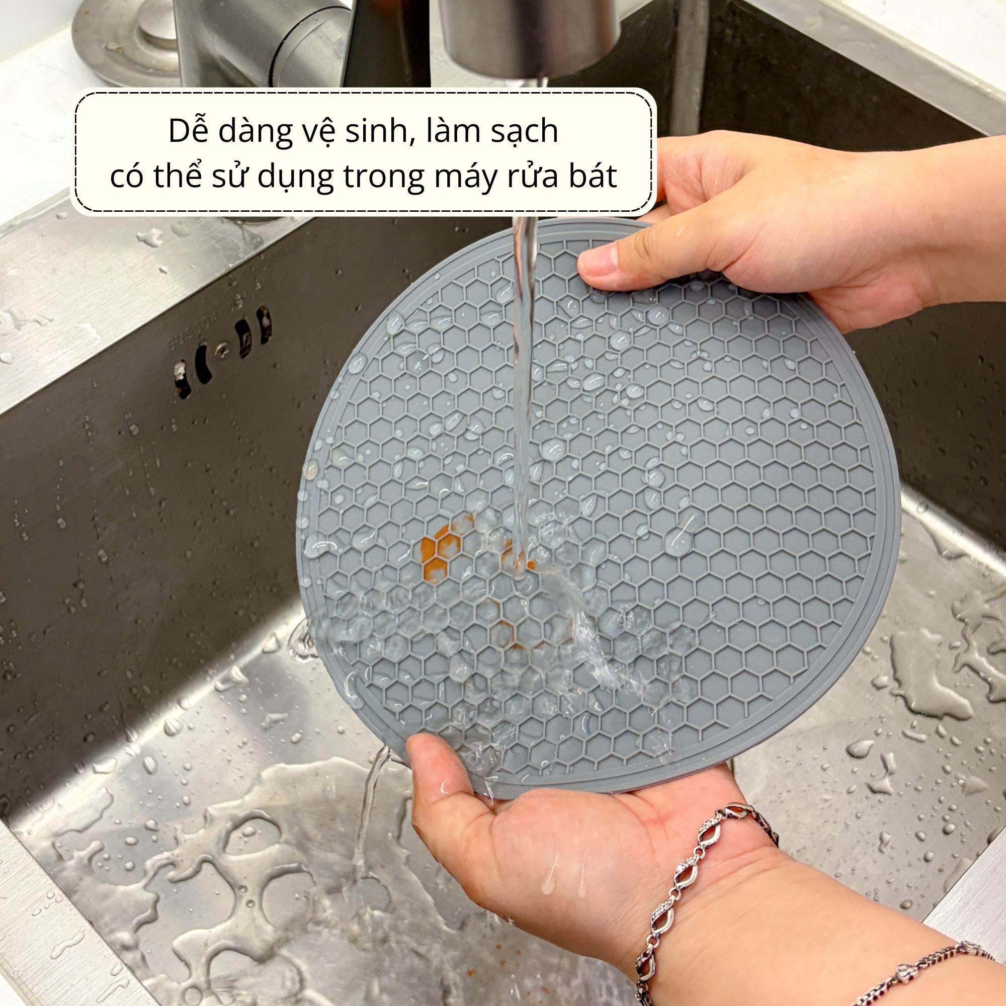 Miếng lót bảo vệ bếp từ silicon cao cấp Perfection by M V3 - Ảnh 6