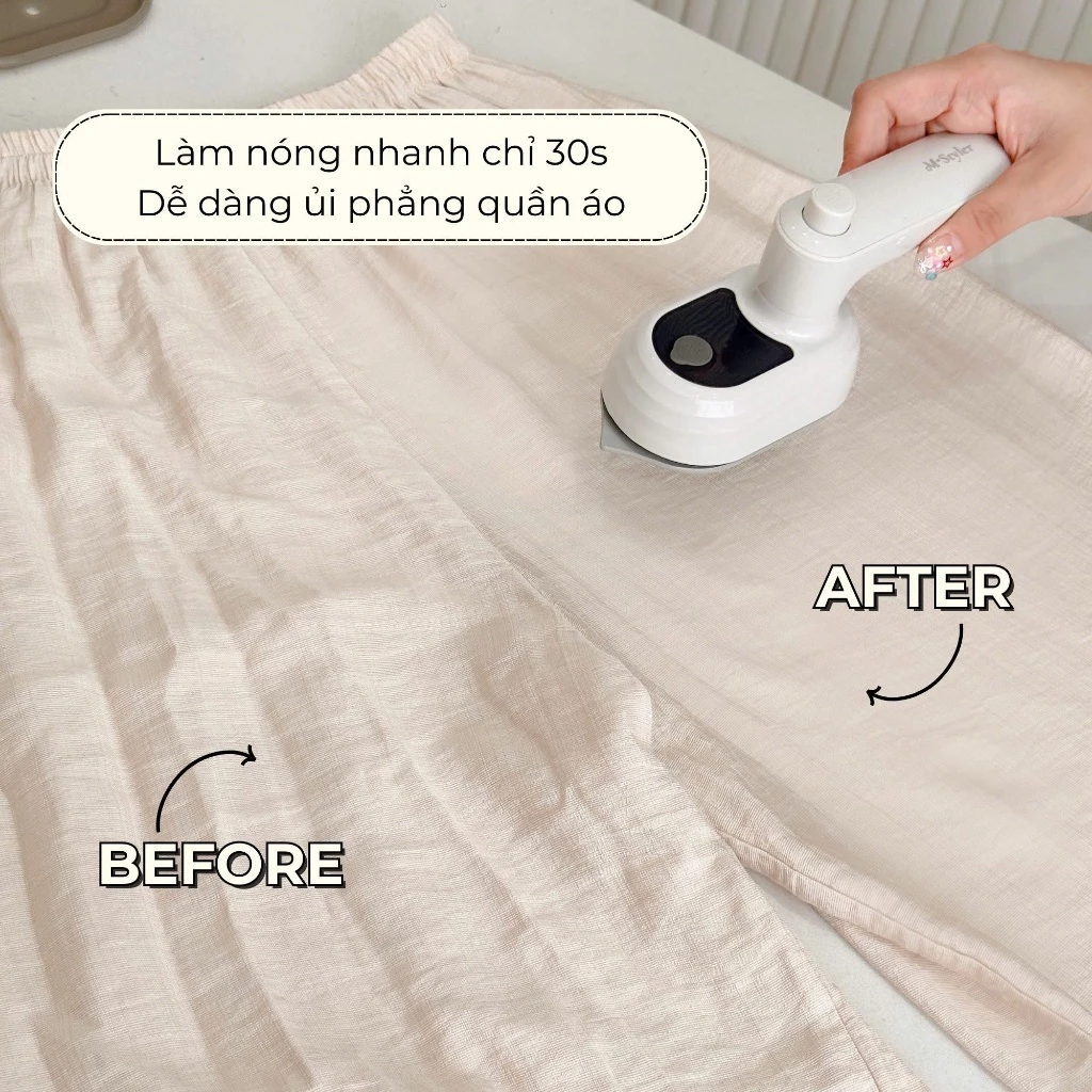Bàn là mini phun ẩm Hàn Quốc M - Styler - Ảnh 4