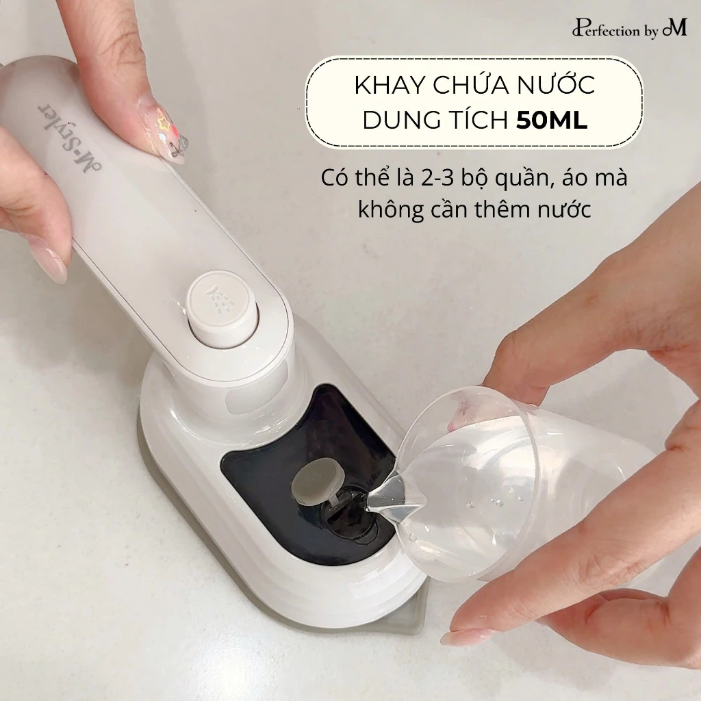 Bàn là mini phun ẩm Hàn Quốc M - Styler - Ảnh 8